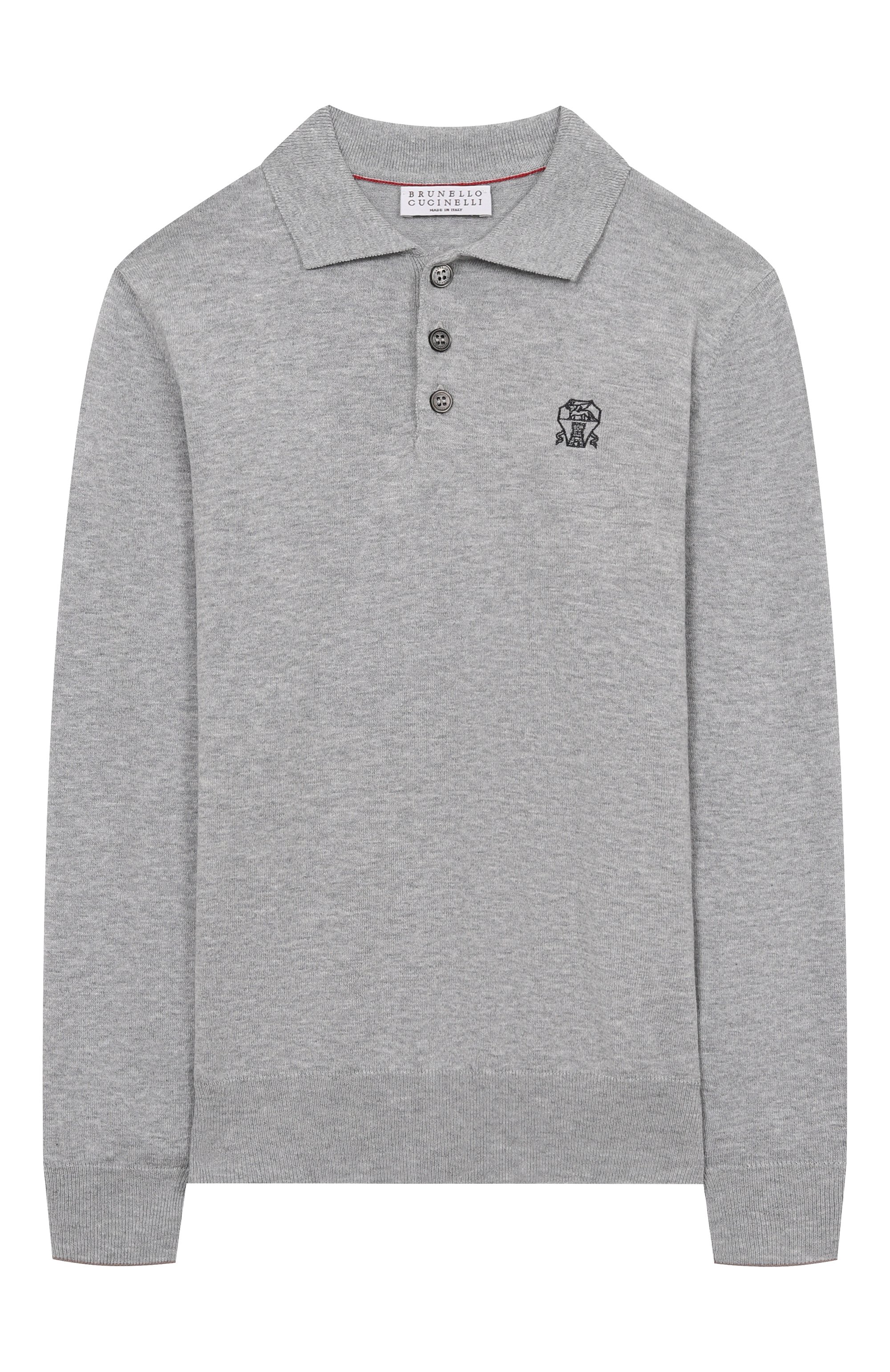 Хлопковое поло BRUNELLO CUCINELLI, арт. B29M81605B, фото 1