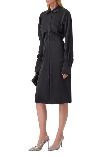 Текстильные туфли nikki 95 GIANVITO ROSSI, арт. G95628.95RIC.INKARAR, фото 3