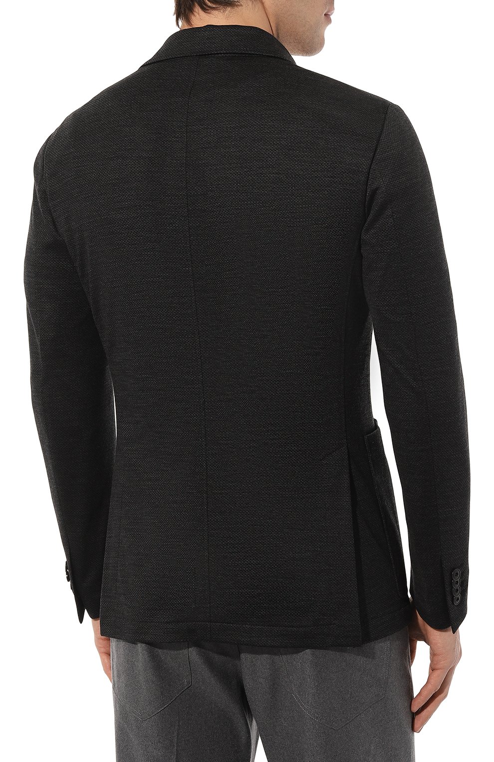 Пиджак из шерсти и лиоцелла CANALI, арт. J0147/JC02719, фото 4