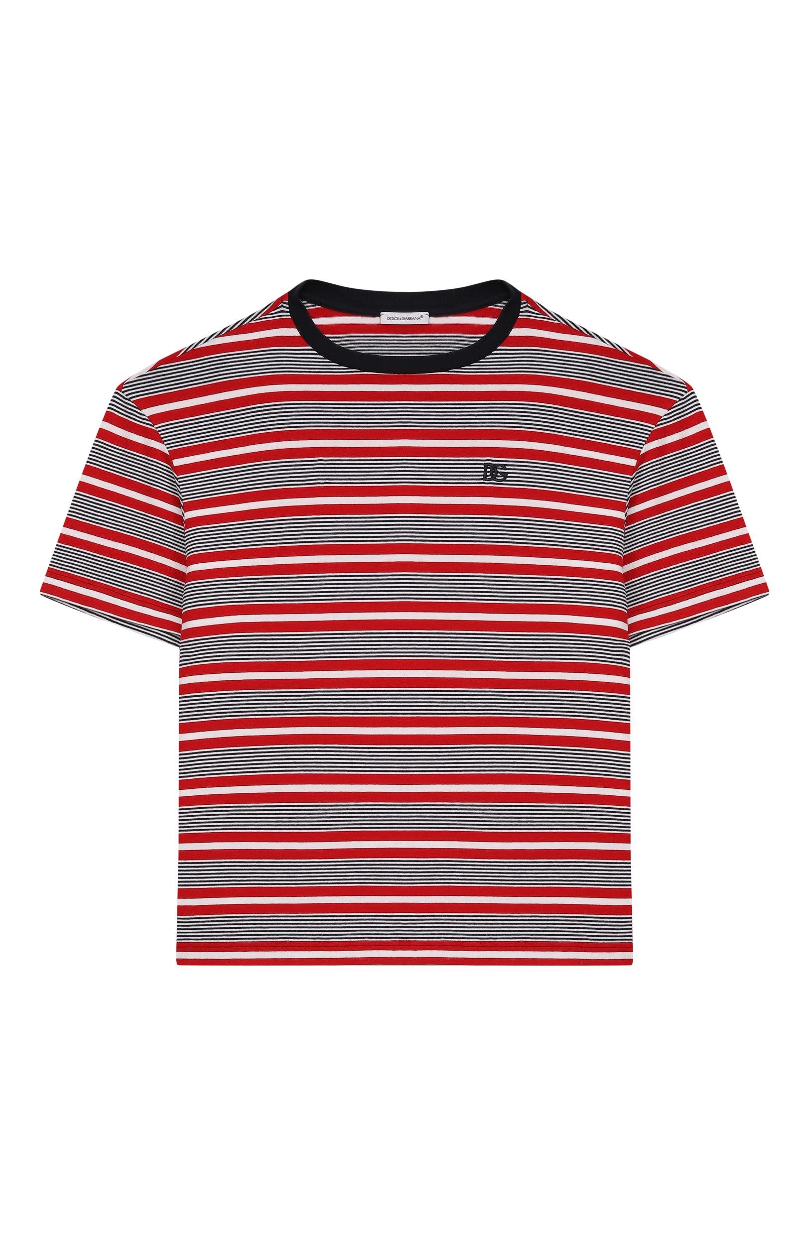 Футболка из вискозы и хлопка DOLCE & GABBANA, арт. L4JTJW/FBGAS, фото 1