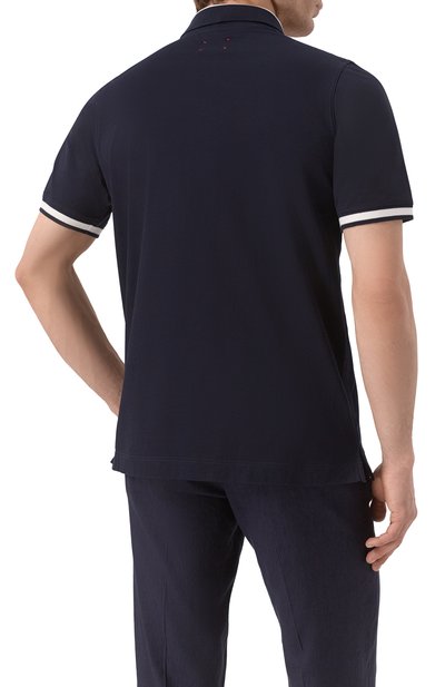 Хлопковое поло KITON, арт. UMK1172A0012, фото 4