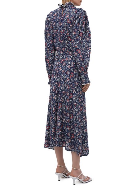 Хлопковое платье ISABEL MARANT ETOILE, арт. R02006-21A024E/DARCY, фото 4