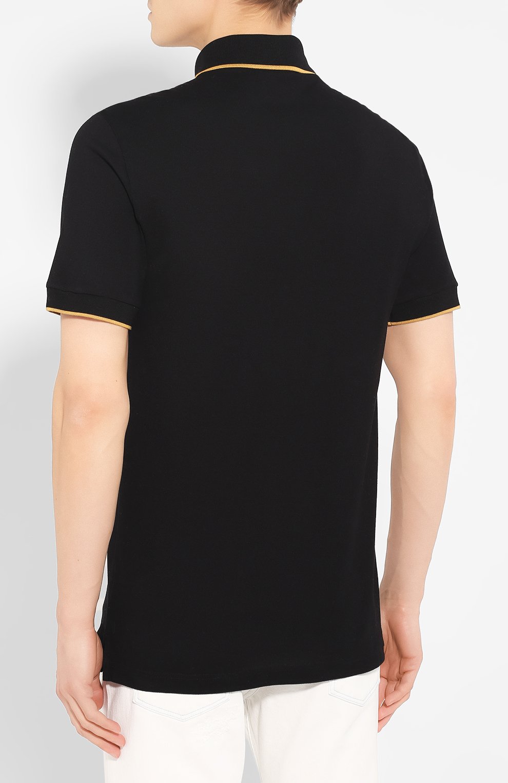 Хлопковое поло DOLCE & GABBANA, арт. G8LB0Z/G7WDB, фото 4