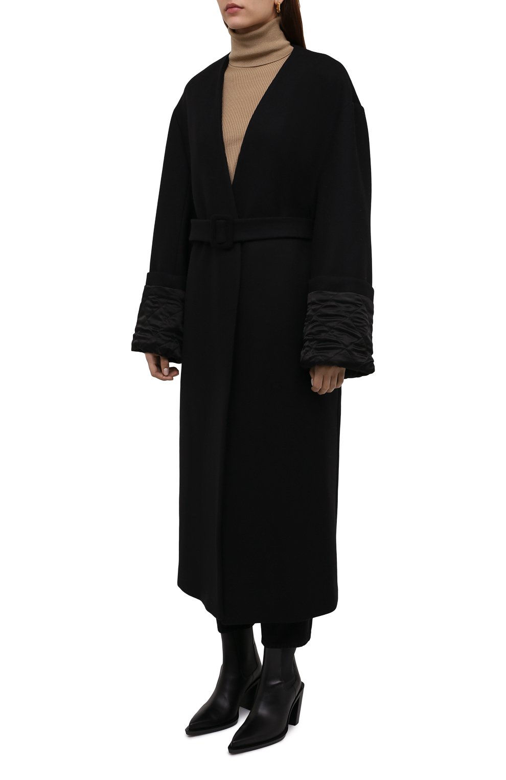 Шерстяное пальто DRIES VAN NOTEN, арт. 212-010249-3324, фото 3