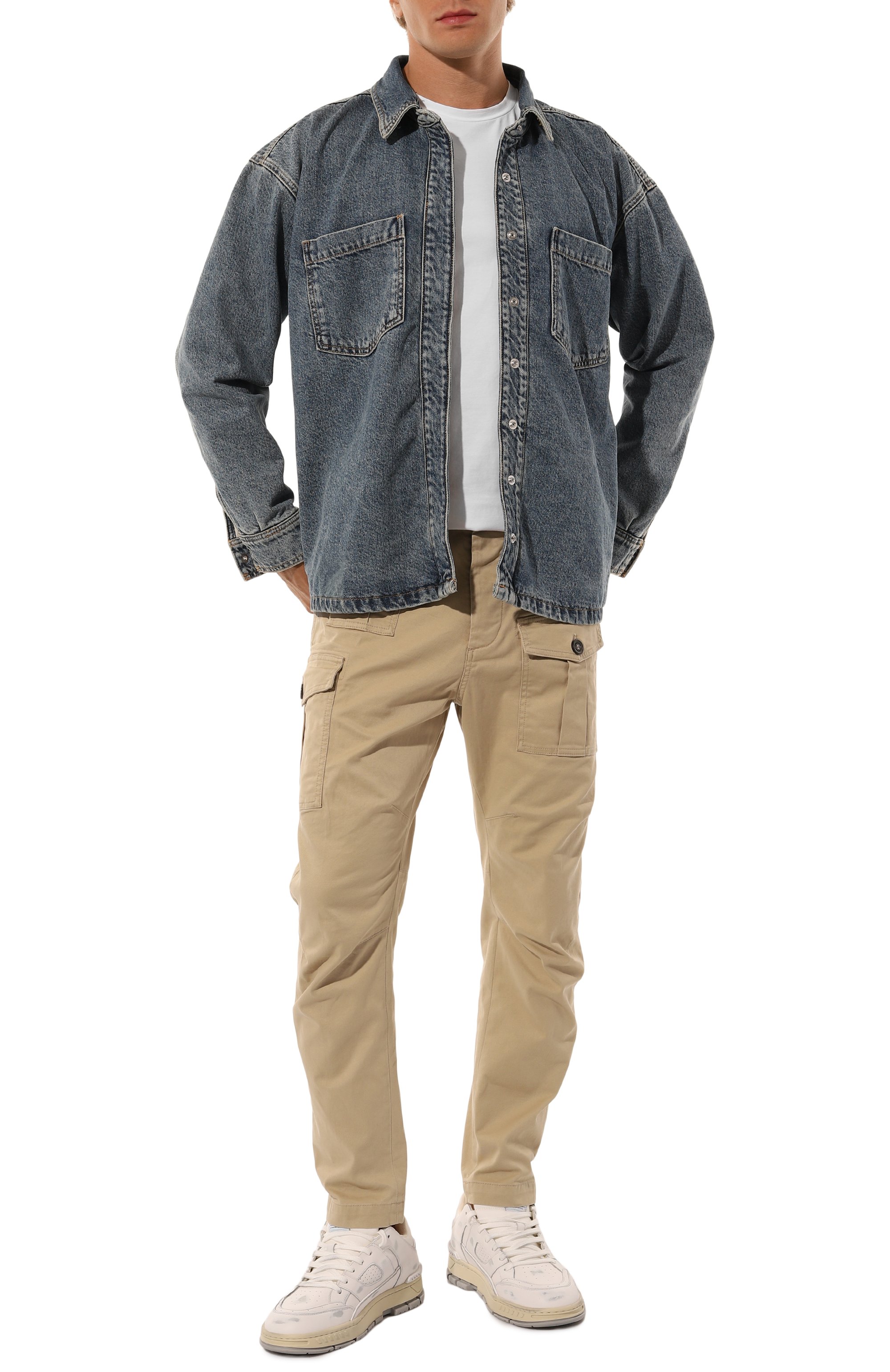 Хлопковые брюки-карго DSQUARED2, арт. S74KB0818/S39021, фото 2