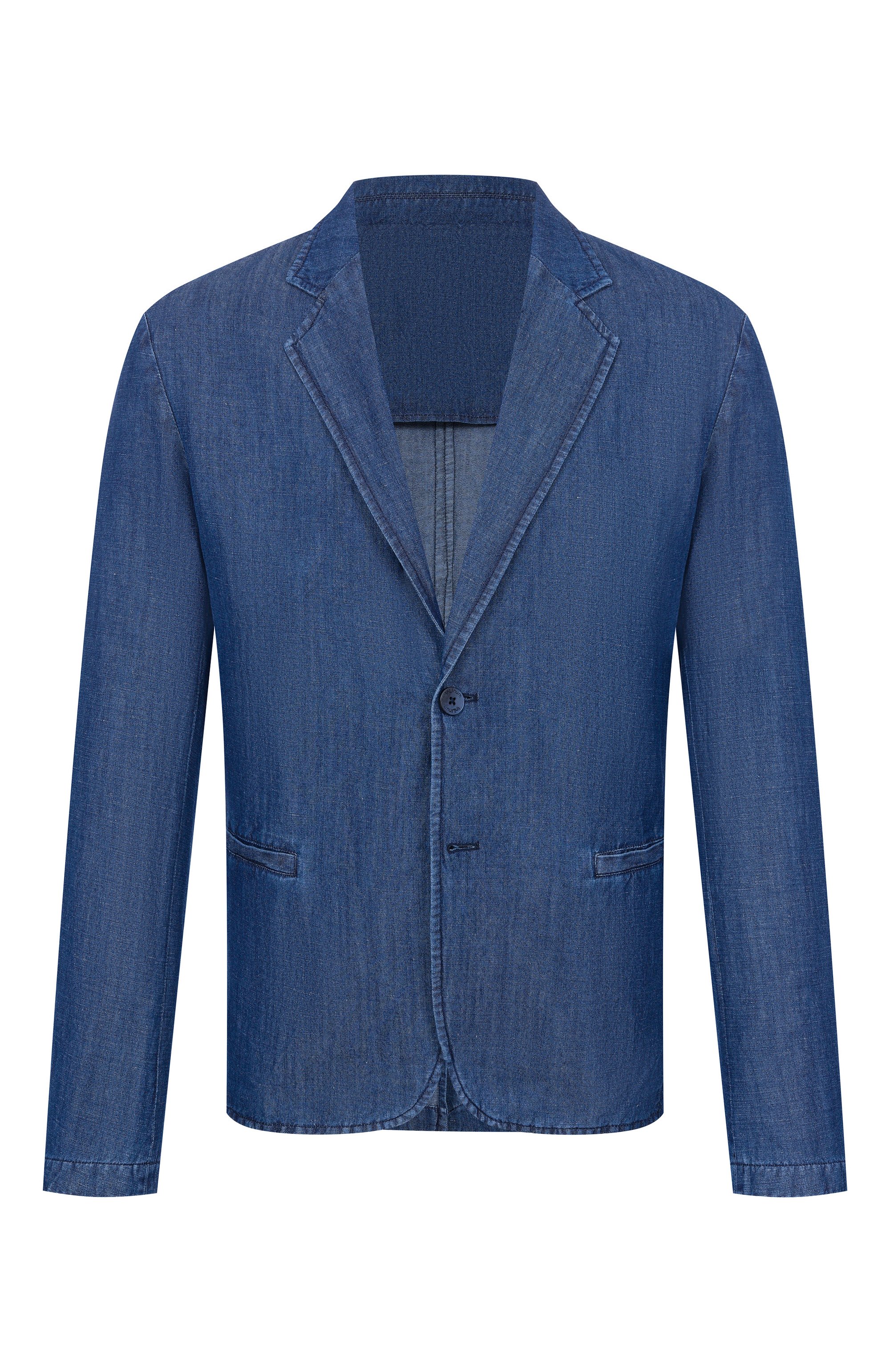 Пиджак изо льна и хлопка INLINUM, арт. JAC0B/WESTERN, фото 1