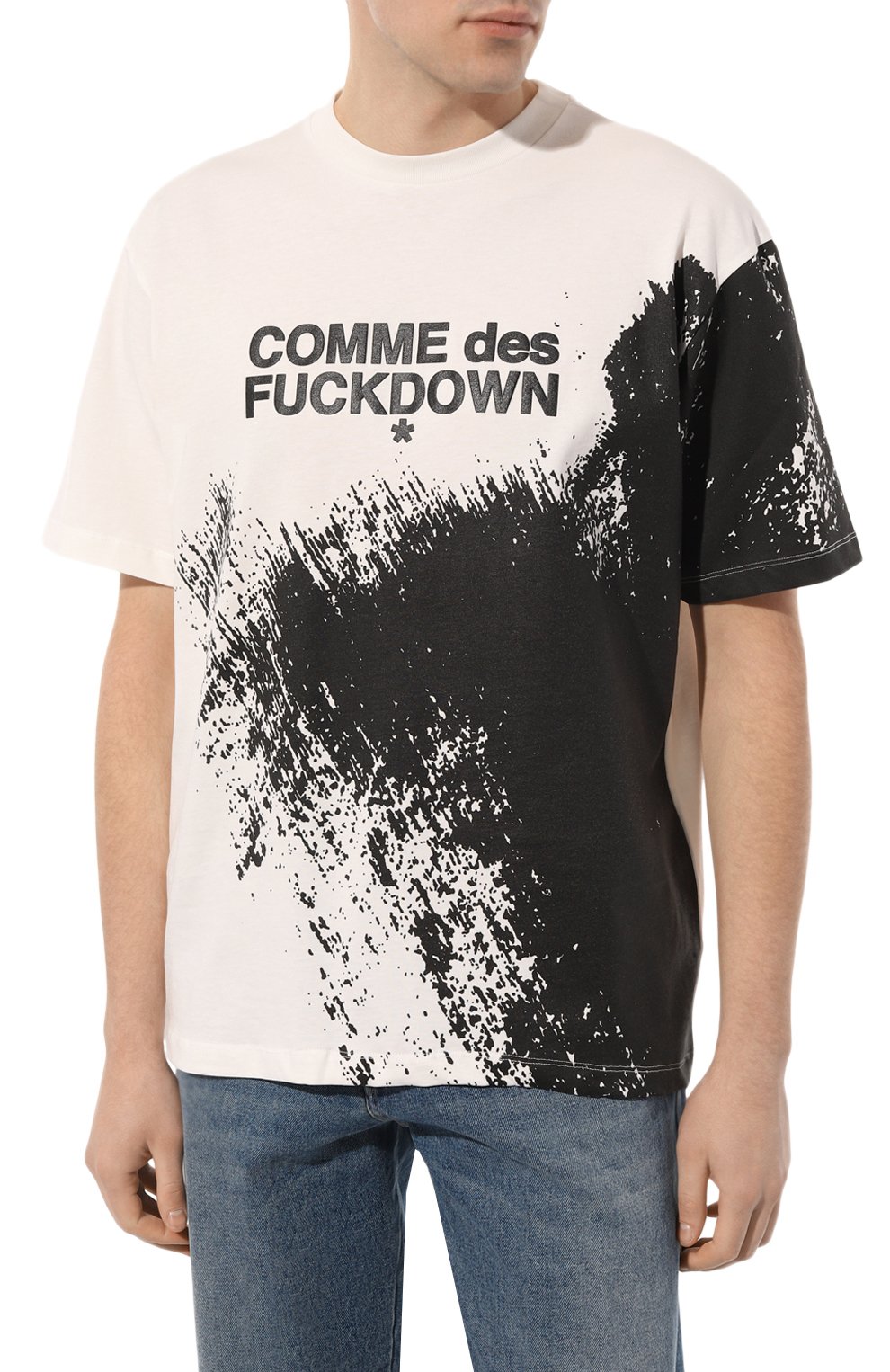 Хлопковая футболка COMME DES FUCKDOWN, арт. CDFU2592, фото 3