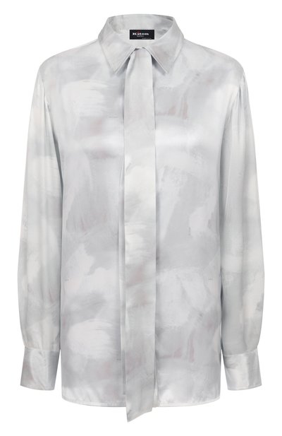 Атласная блузка KITON, арт. D48407K0926E02_1, фото 1