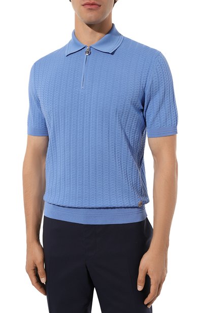 Хлопковое поло STEFANO RICCI, арт. K616327P31/F23240, фото 3