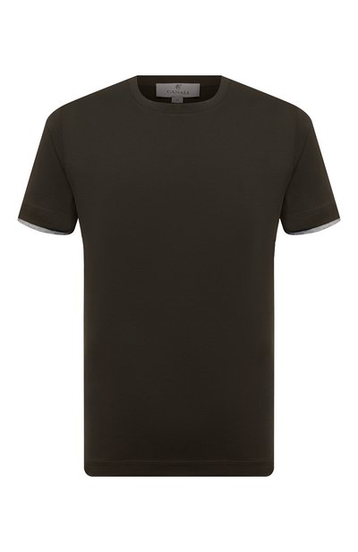 Хлопковая футболка CANALI, арт. T0691/MJ01037, фото 1