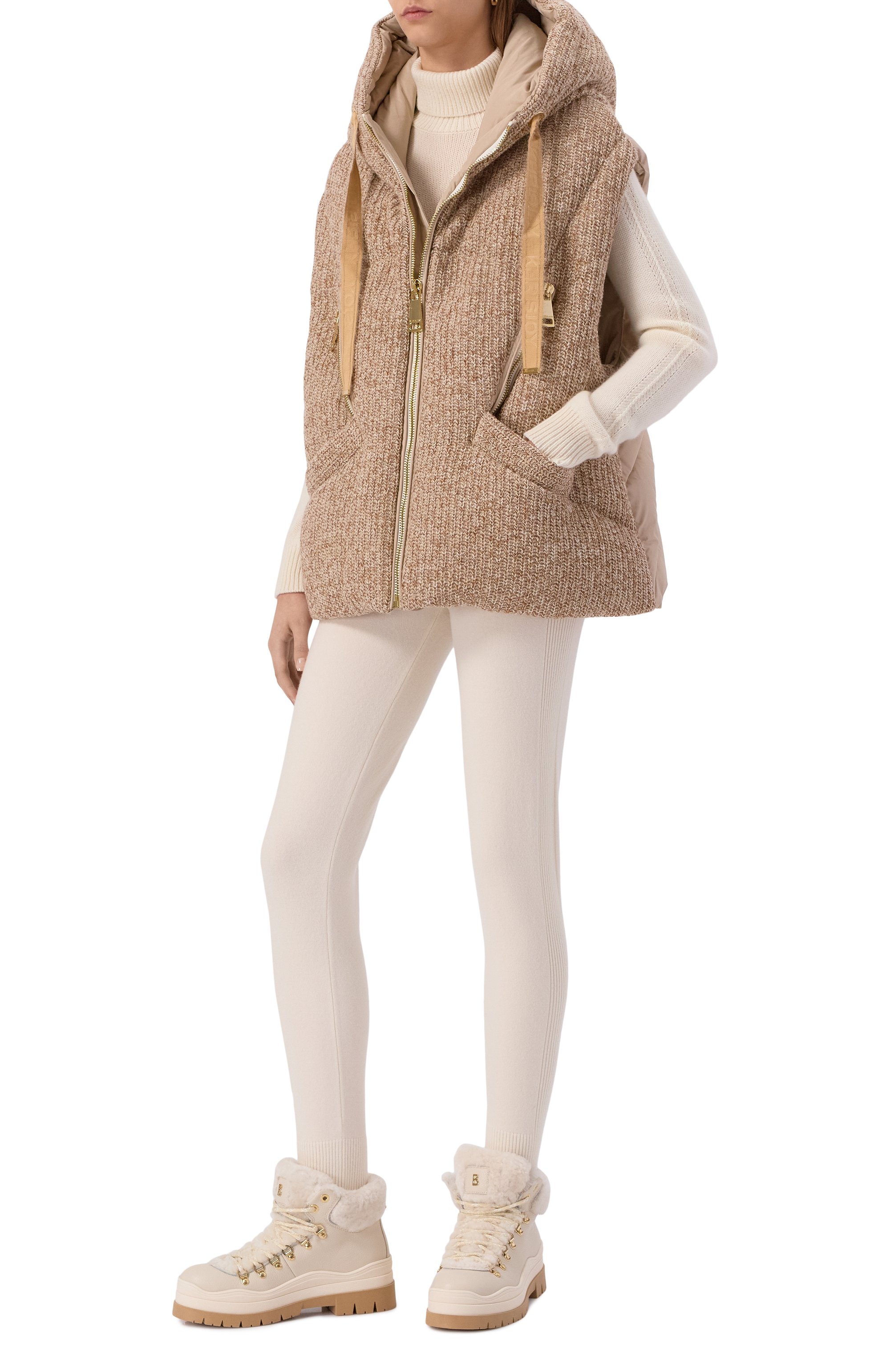 Кожаные ботинки arosa BOGNER кремового цвета по цене 59450 руб., арт. 22544213, фото 3 Кожаные ботинки arosa BOGNER, арт. 22544213, фото 3