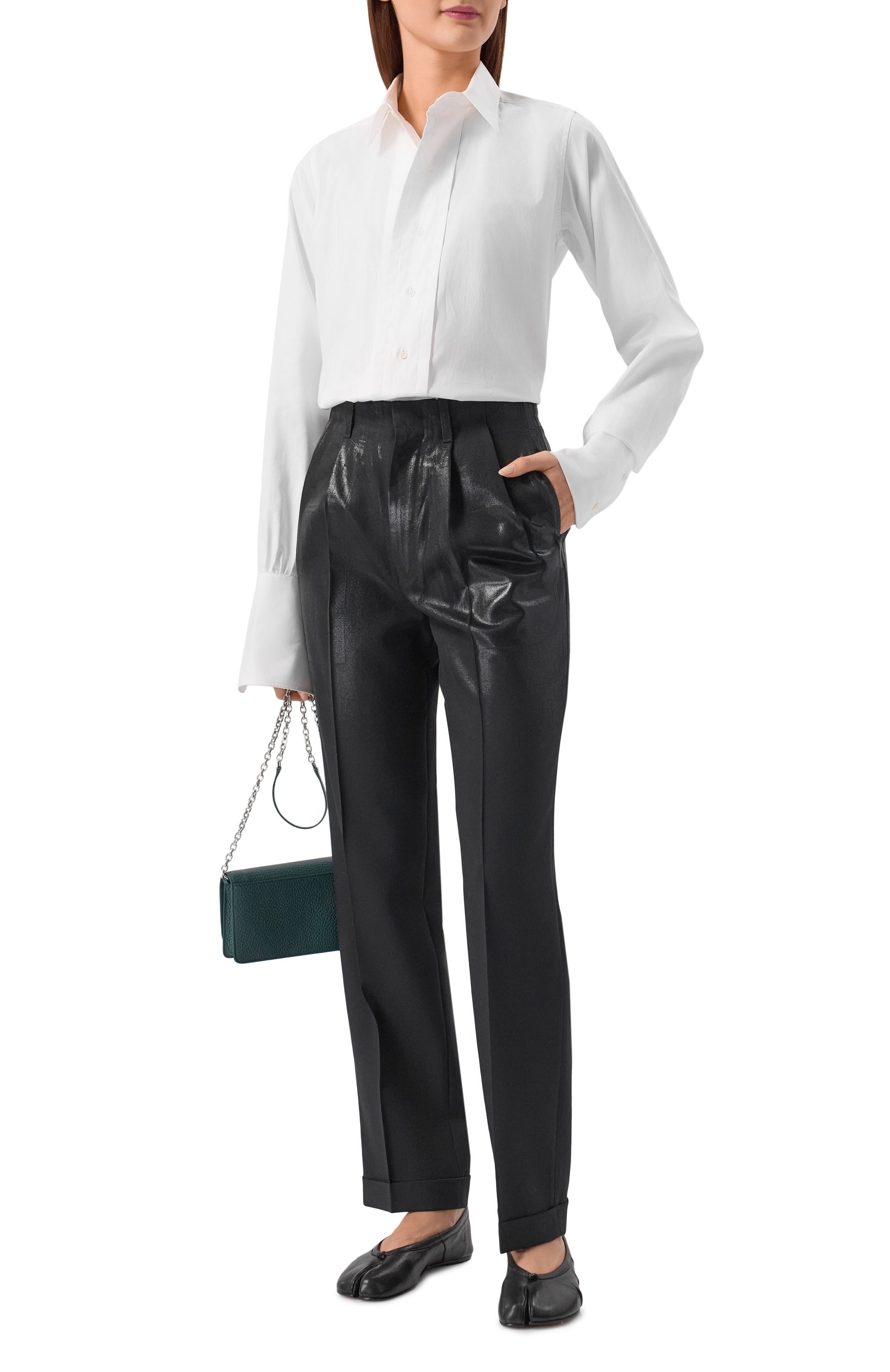 Шерстяные брюки MAISON MARGIELA, арт. S51KA0614/M35745, фото 2