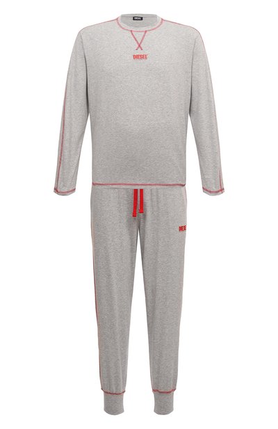 Хлопковая пиж ама DIESEL, арт. A09636/0QGAJ, фото 1