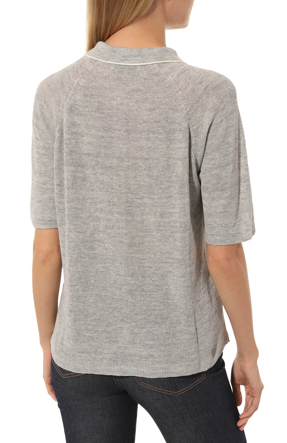 Льняное поло GRAN SASSO, арт. 57240/24840, фото 4