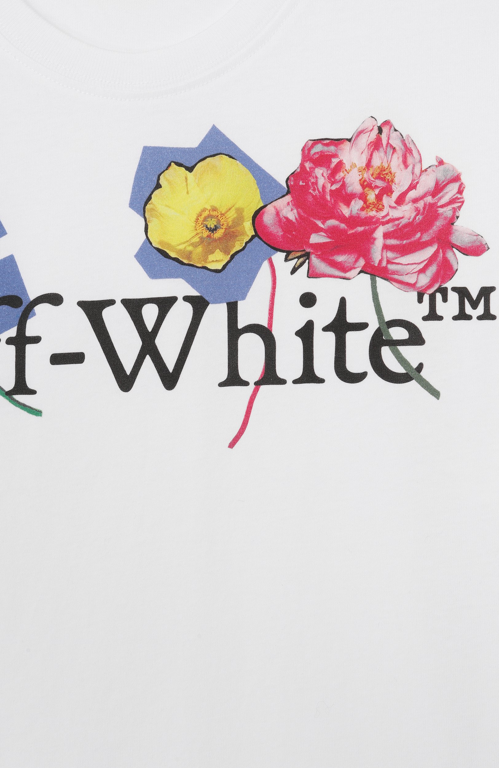 Хлопковая футболка OFF-WHITE, арт. 0GAA001F26JER0061, фото 3
