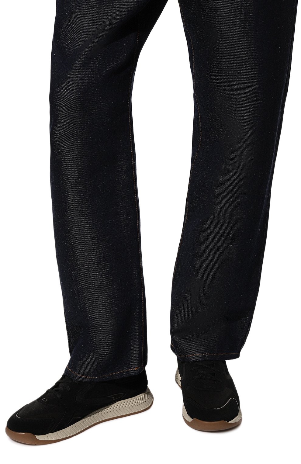 Комбинированные кроссовки BOSS, арт. 50485713, фото 3