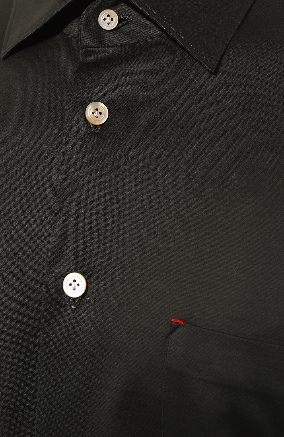 Хлопковая рубашка KITON, арт. UMCNERH0841313, фото 5