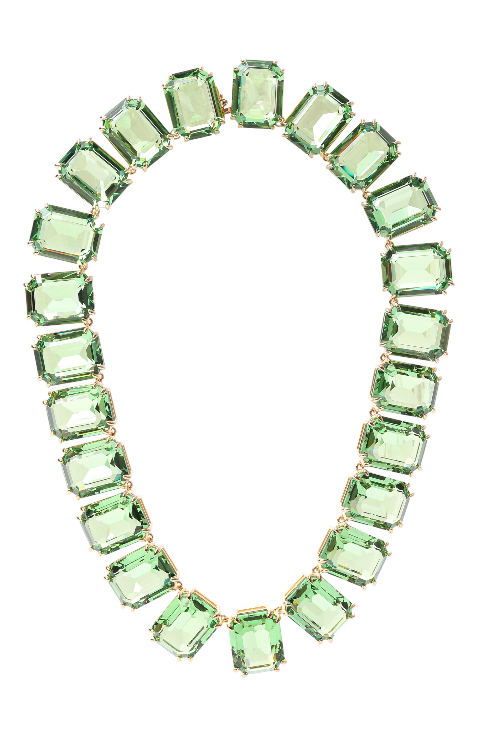 Колье millenia SWAROVSKI зеленого цвета по цене 84700 руб., арт. 5714396, фото 1 Колье millenia SWAROVSKI, арт. 5714396, фото 1