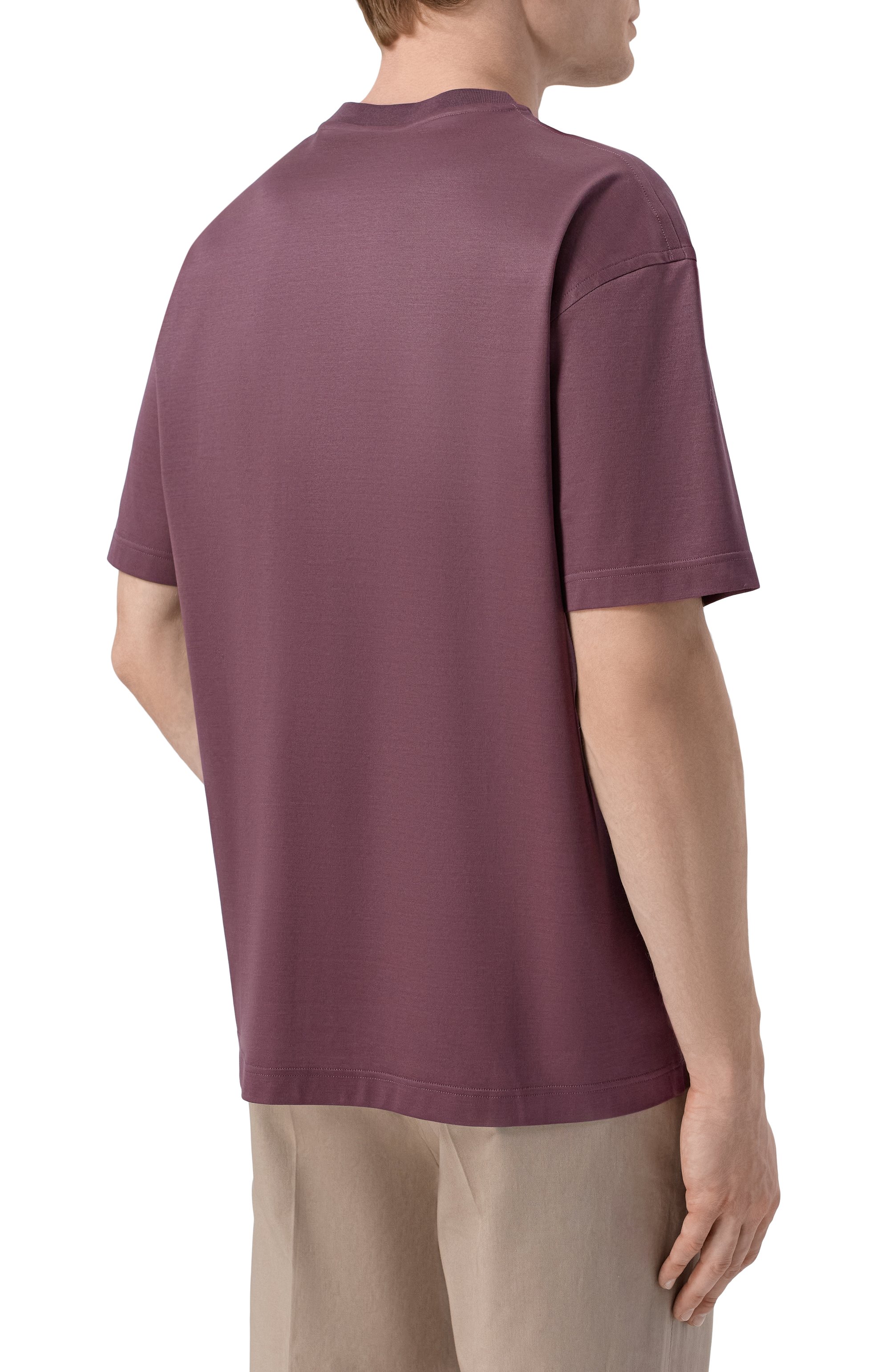 Хлопковая футболка ZILLI, арт. TSR03RM0100VZBPL0_001, фото 4