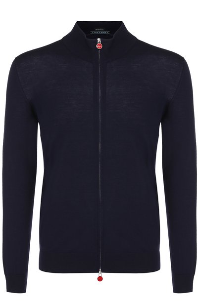 Шерстяной кардиган на молнии с воротником-стойкой KITON, арт. UK863/9, фото 1