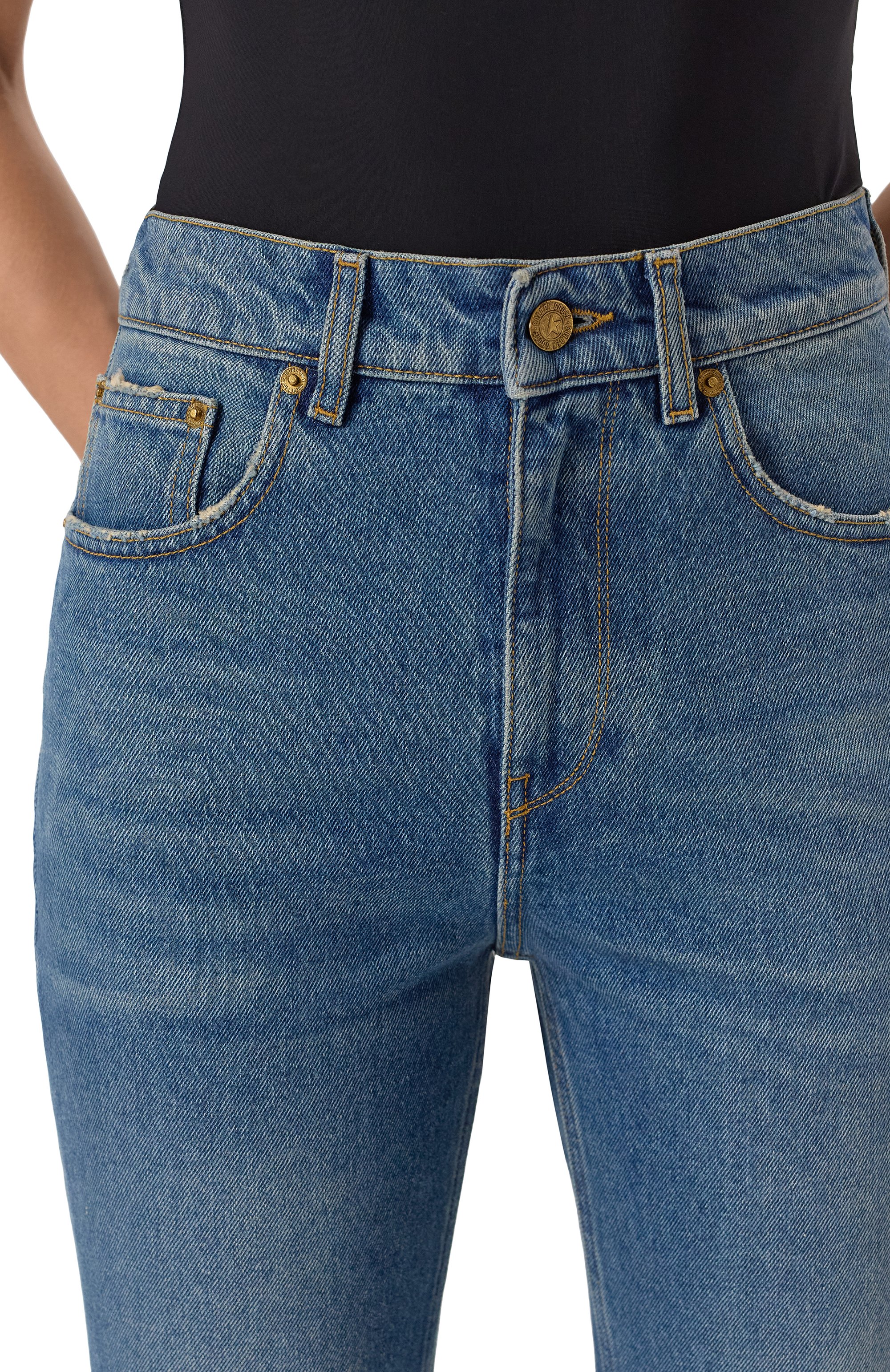 Джинсы GOLDEN GOOSE DELUXE BRAND, арт. GWP00843.P000621, фото 5