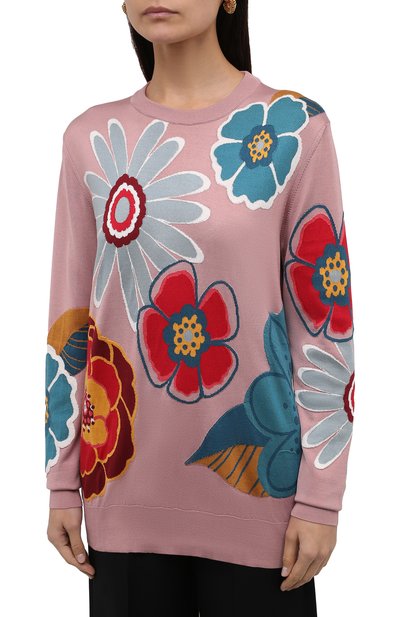 Шелковый пуловер DOLCE & GABBANA, арт. FXD08T/JASPL, фото 3