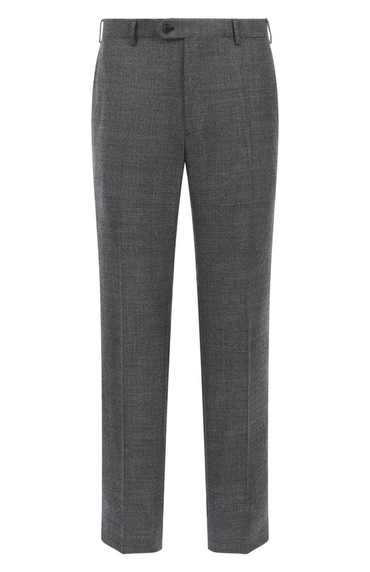 Шерстяные брюки Brioni RPC60N/0DA59 Серый RPC60N/0DA59