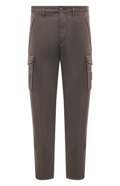 Брюки-карго из хлопка и шерсти STONE ISLAND, арт. 7315326F4, фото 1