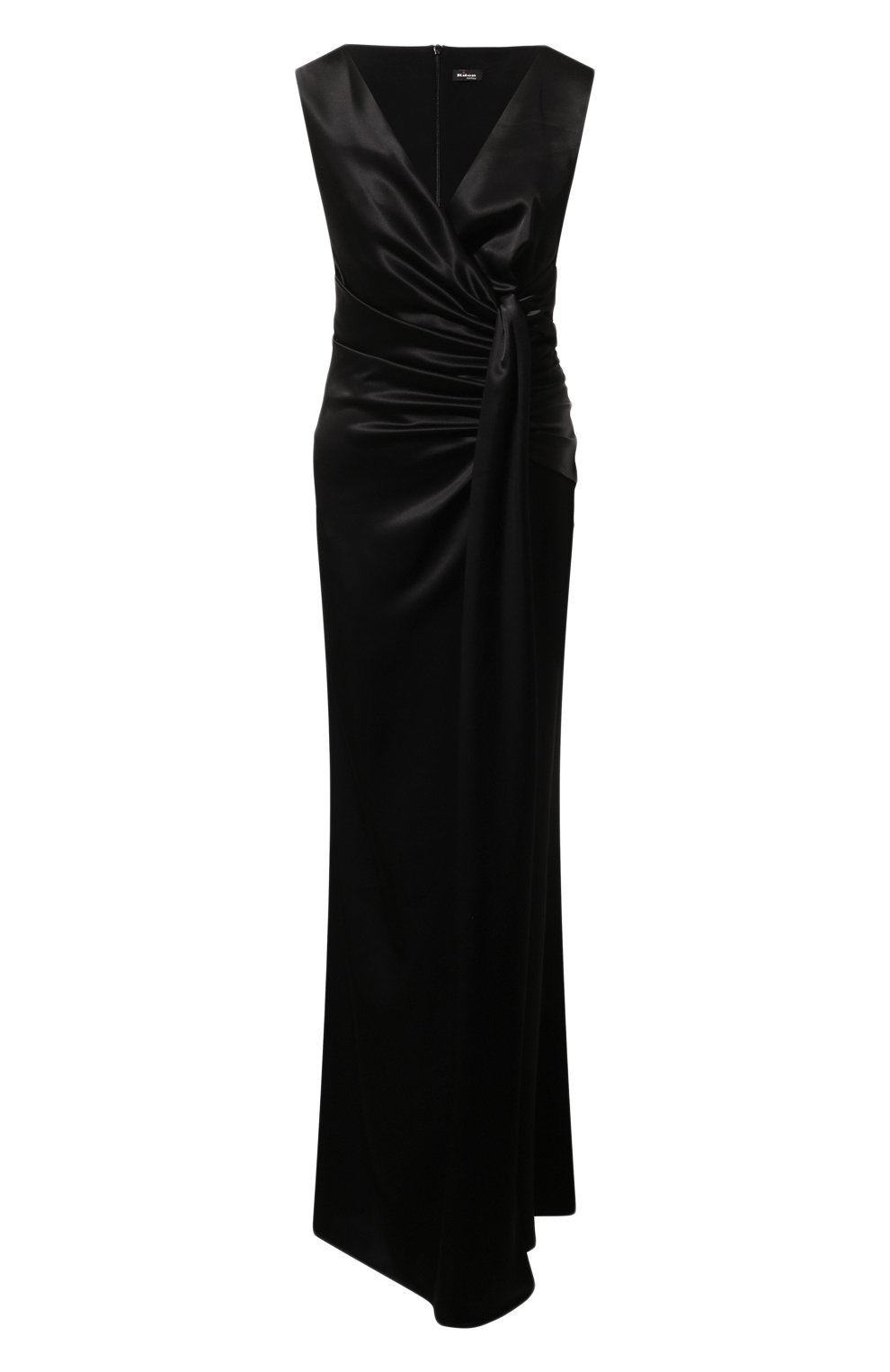 Платье KITON черного цвета по цене 376000 руб., арт. D56327K04S4607, фото 1 Платье KITON, арт. D56327K04S4607, фото 1