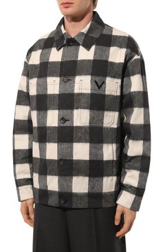 Утепленная куртка-рубашка VALENTINO, арт. 5V3CJJ80ADE, фото 3