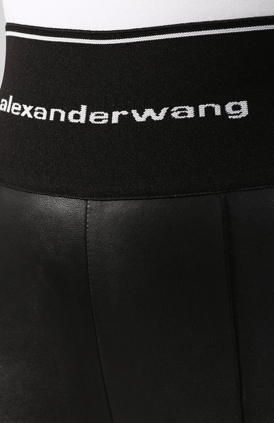 Кожаные легинсы ALEXANDER WANG, арт. 1WC2194154, фото 5
