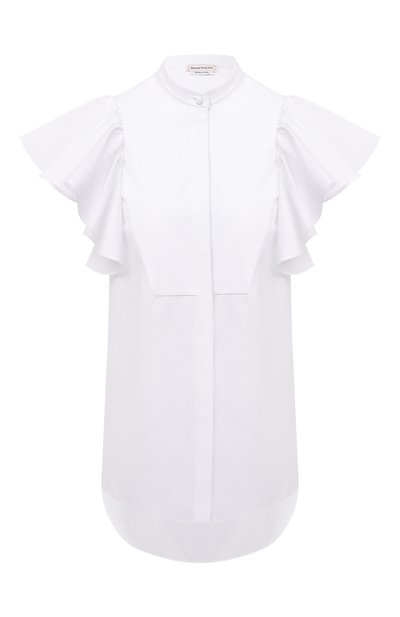 Хлопковая блузка ALEXANDER MCQUEEN, арт. 646340/QAAAD, фото 1