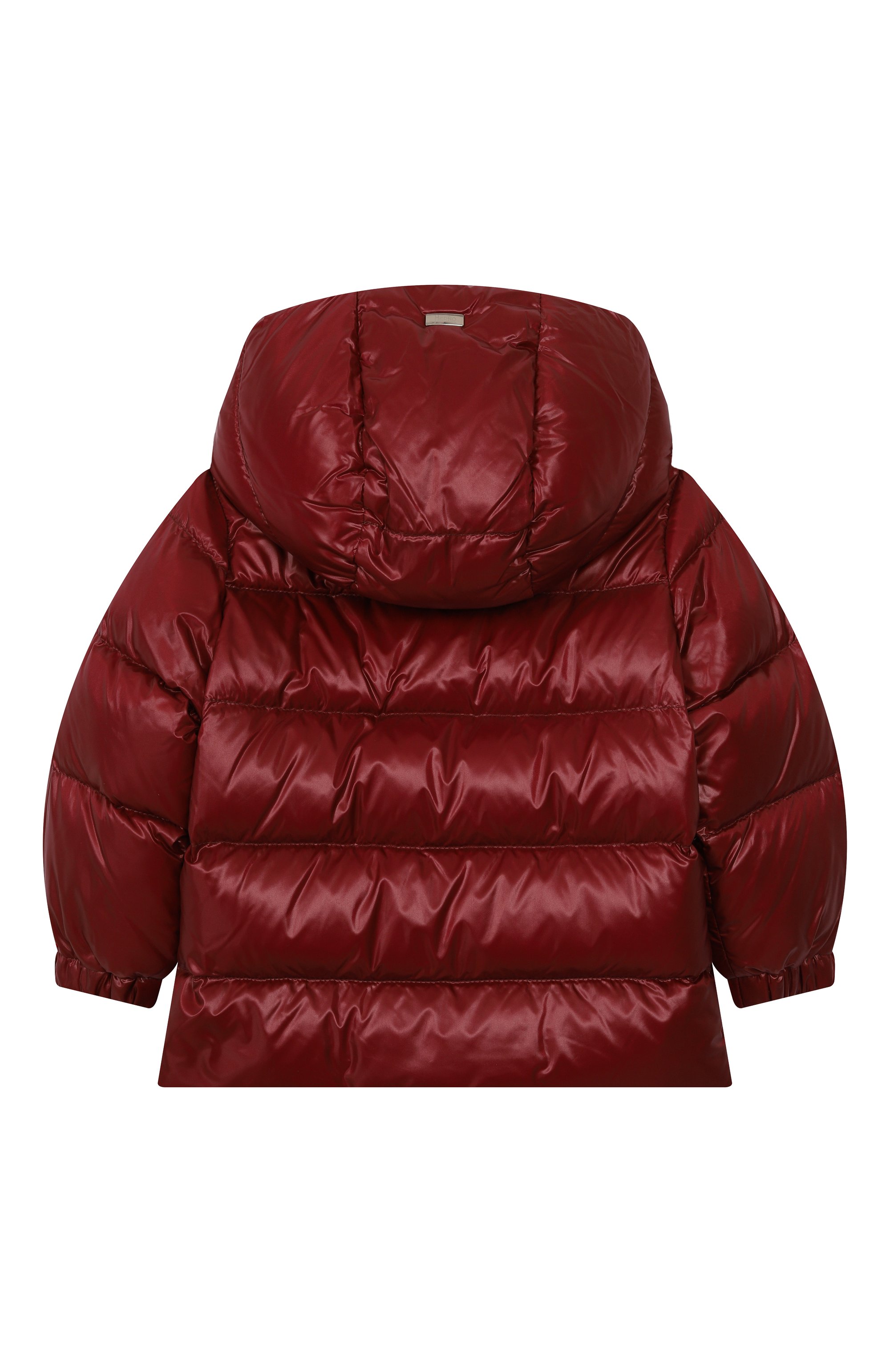 Пуховый комплект HERNO бордового цвета по цене 65950 руб., арт. PI000009K/12017Z/18M-24M, фото 3 Пуховый комплект HERNO, арт. PI000009K/12017Z/18M-24M, фото 3