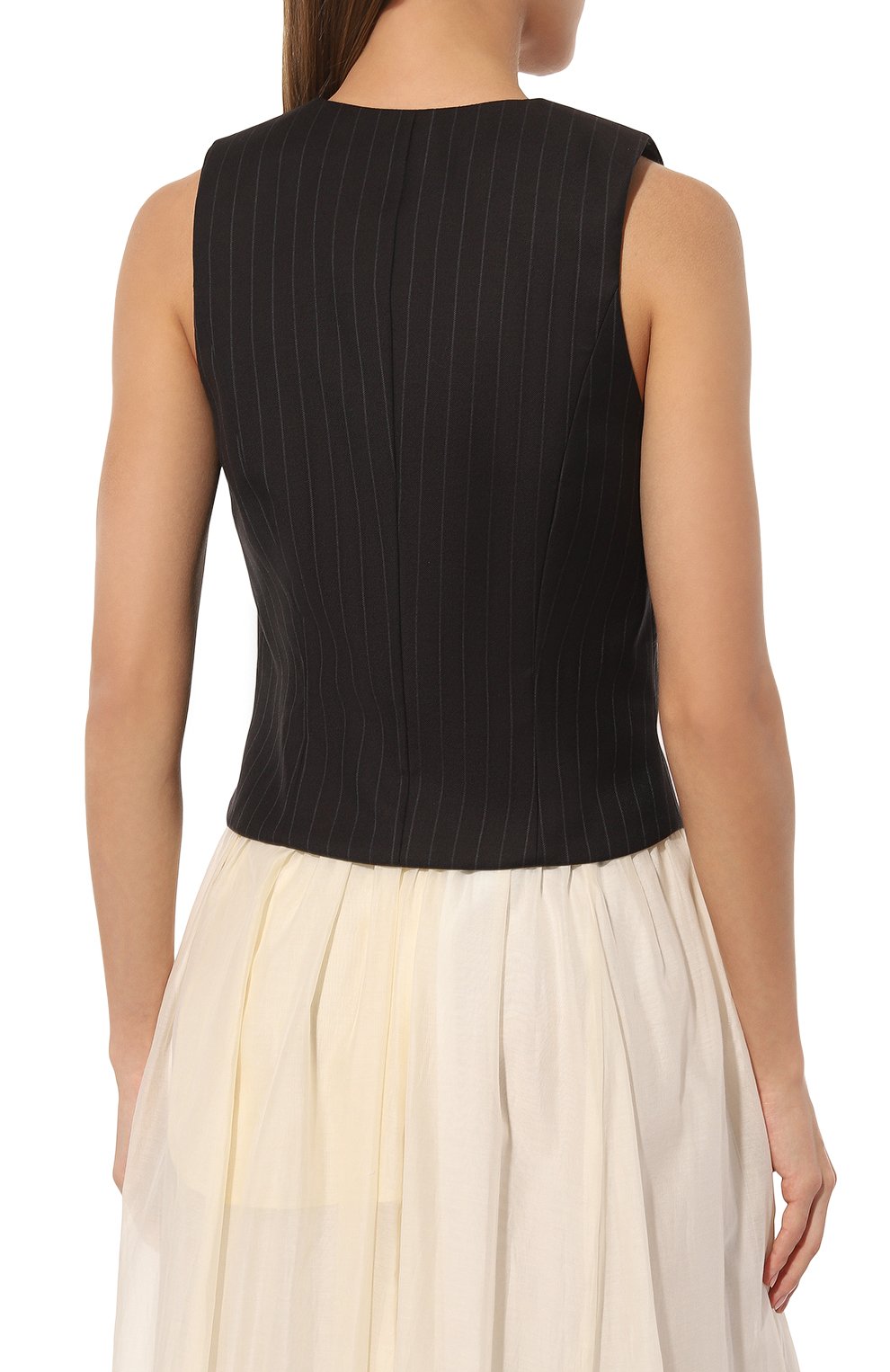 Шерстяной жилет LESYANEBO, арт. FW23/Н-633/Dr, фото 4