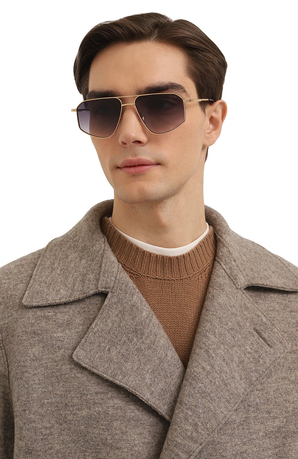 Солнцезащитные очки G.O.D. EYEWEAR, арт. THIRTY SIX II G0LD BLACK/GREY, фото 3