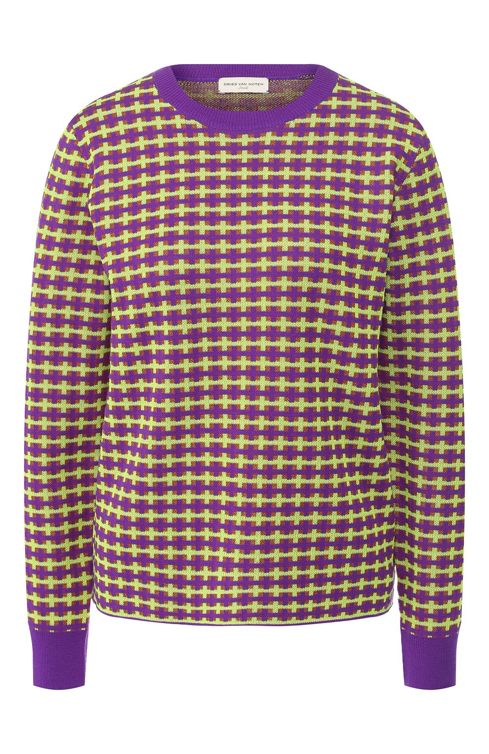Шерстяной пуловер DRIES VAN NOTEN, арт. 191-11254-7713, фото 1