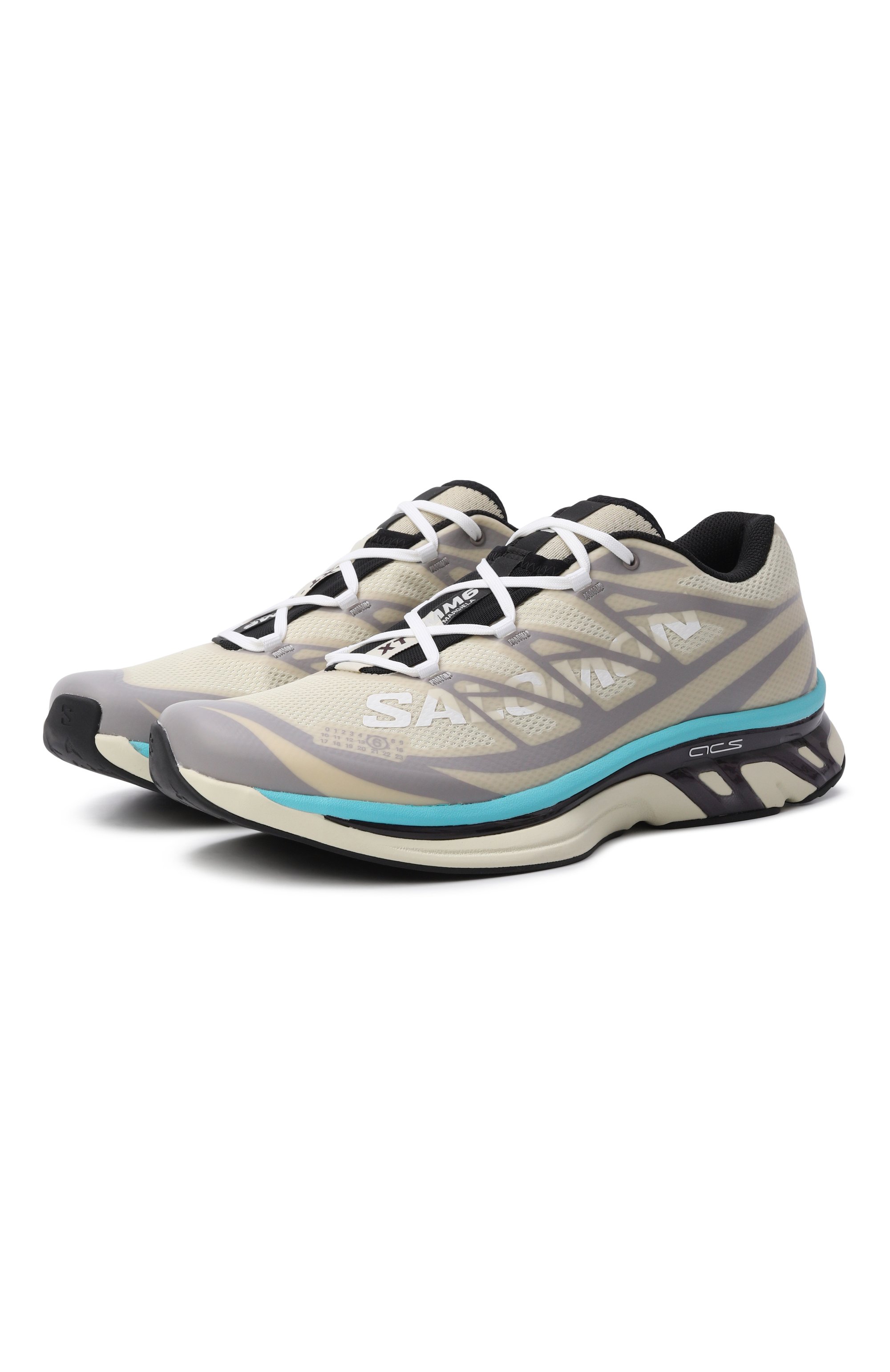 Текстильные кроссовки mm6 maison margiela x salomon xt-6 MM6, арт. SH1WS0020/P6303, фото 1