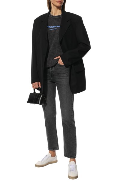 Хлопковая футболка ALEXANDER WANG, арт. UCC1221497, фото 2