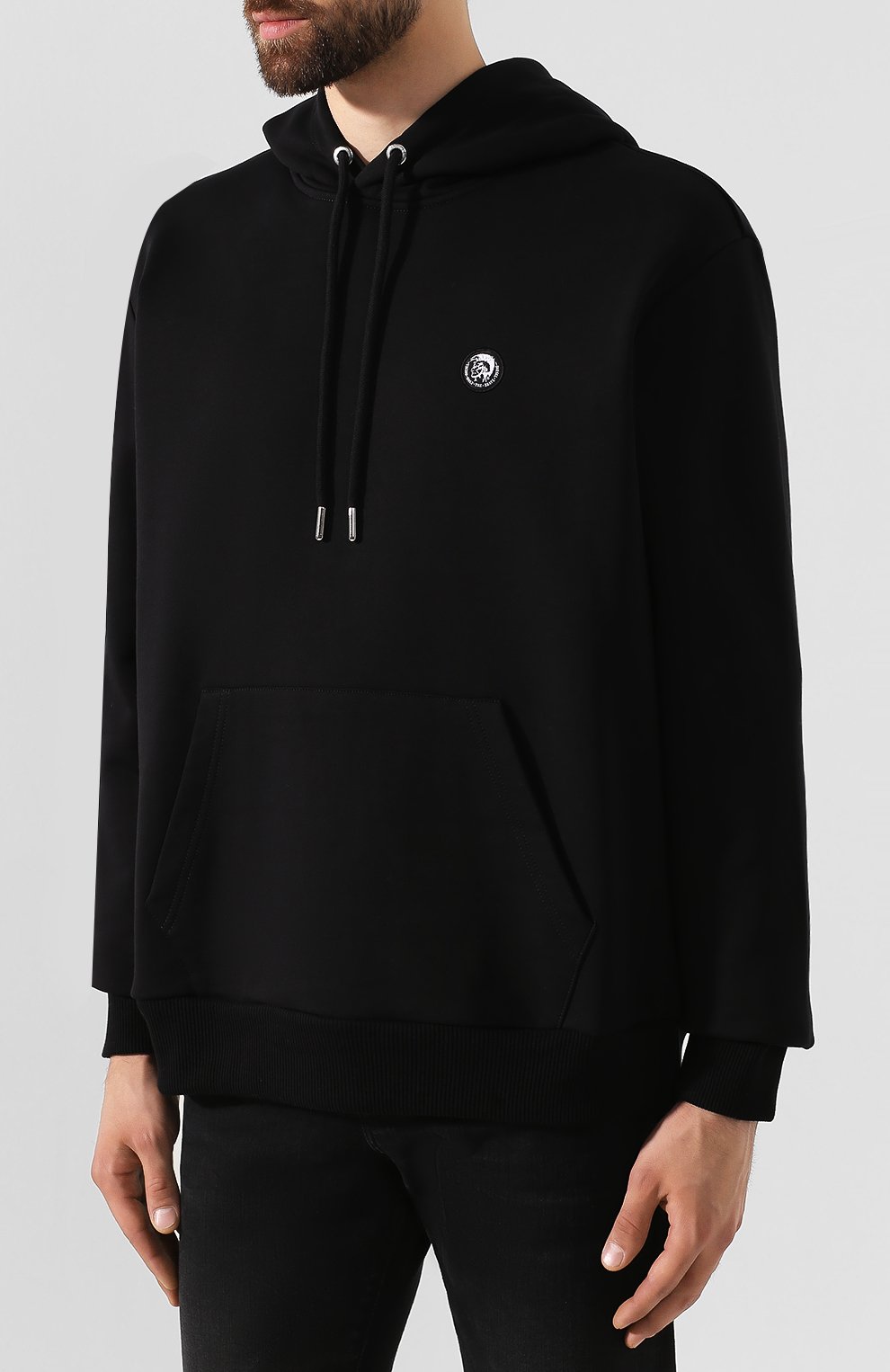 Хлопковое худи DIESEL, арт. 00SHEF/0NAUW, фото 3