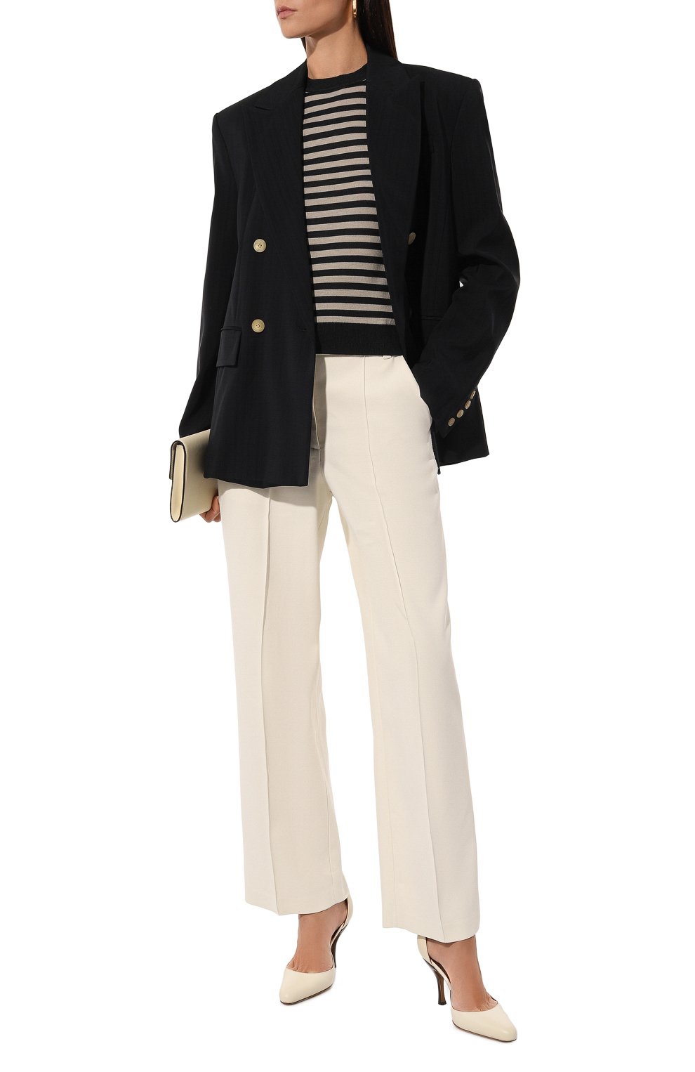 Топ из шерсти и шелка LORENA ANTONIAZZI, арт. A24112TM02C/2862, фото 2