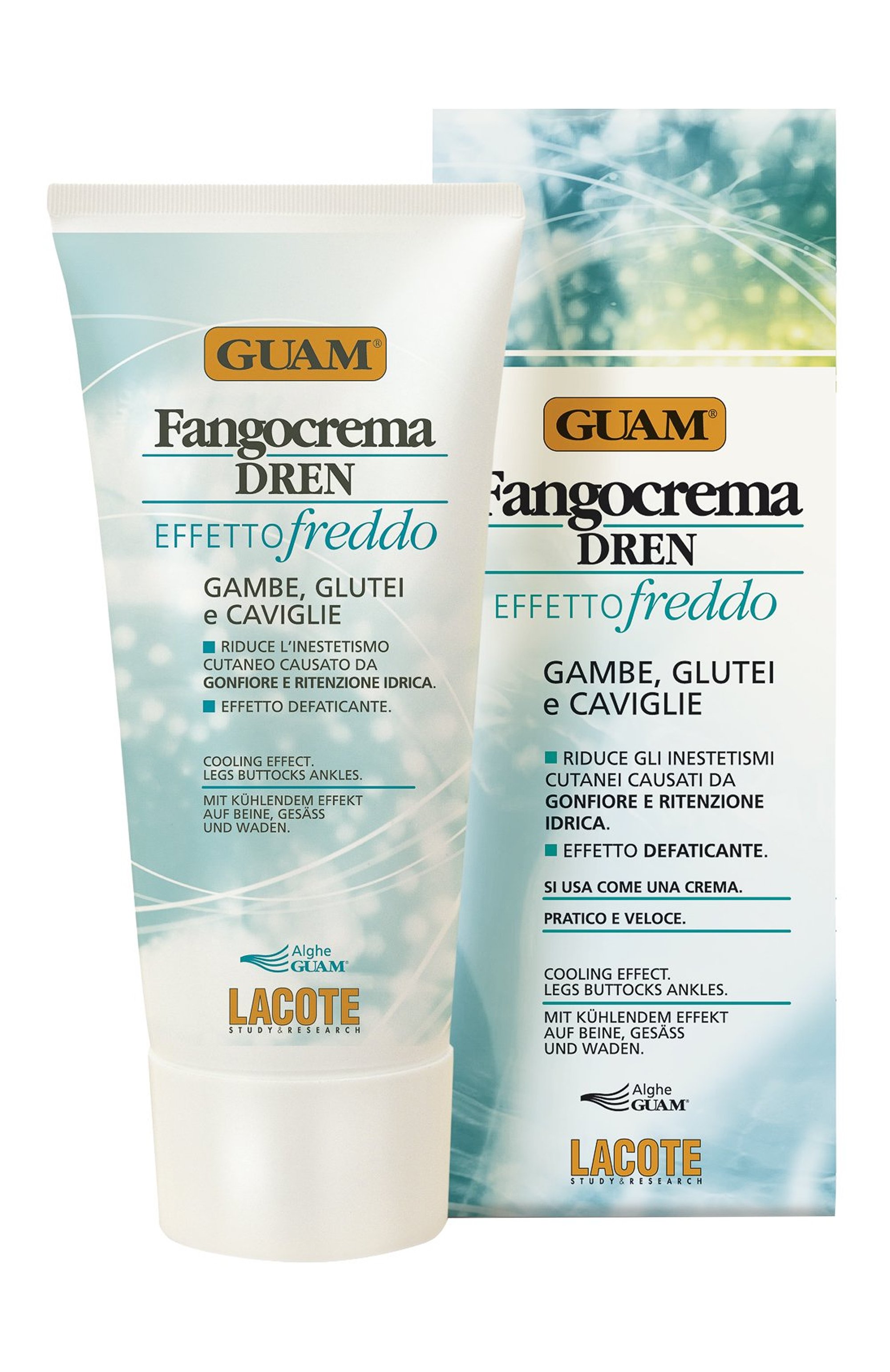 Антицеллюлитный освежающий крем с дренажным эффектом dren (200ml) GUAM, арт. 8025021111964, фото 1