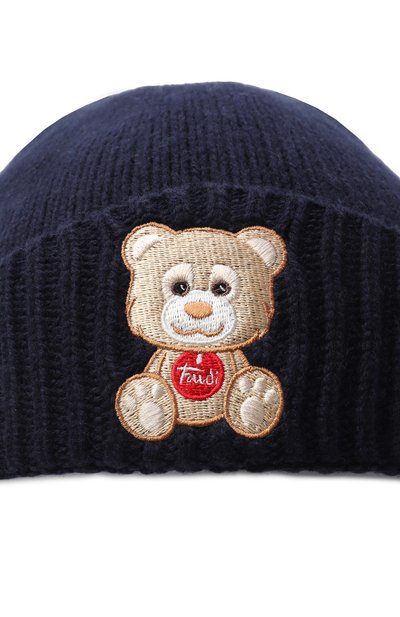 Шапка из шерсти и вискозы MC2 SAINT BARTH, арт. H0D0002-02287I/H0LDEN JR, фото 3