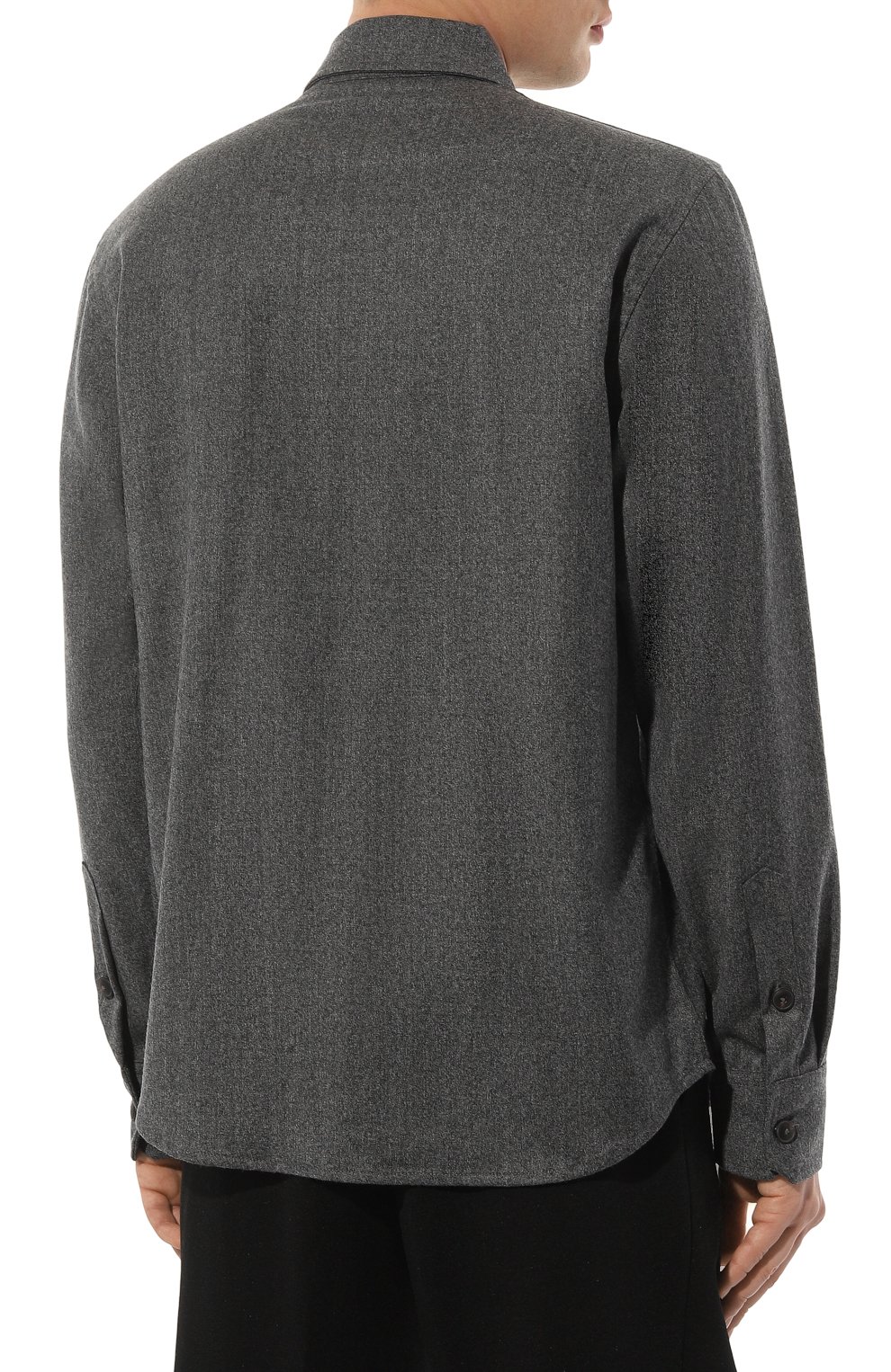 Шерстяная рубашка CAPOBIANCO, арт. 15M501.FL00., фото 4