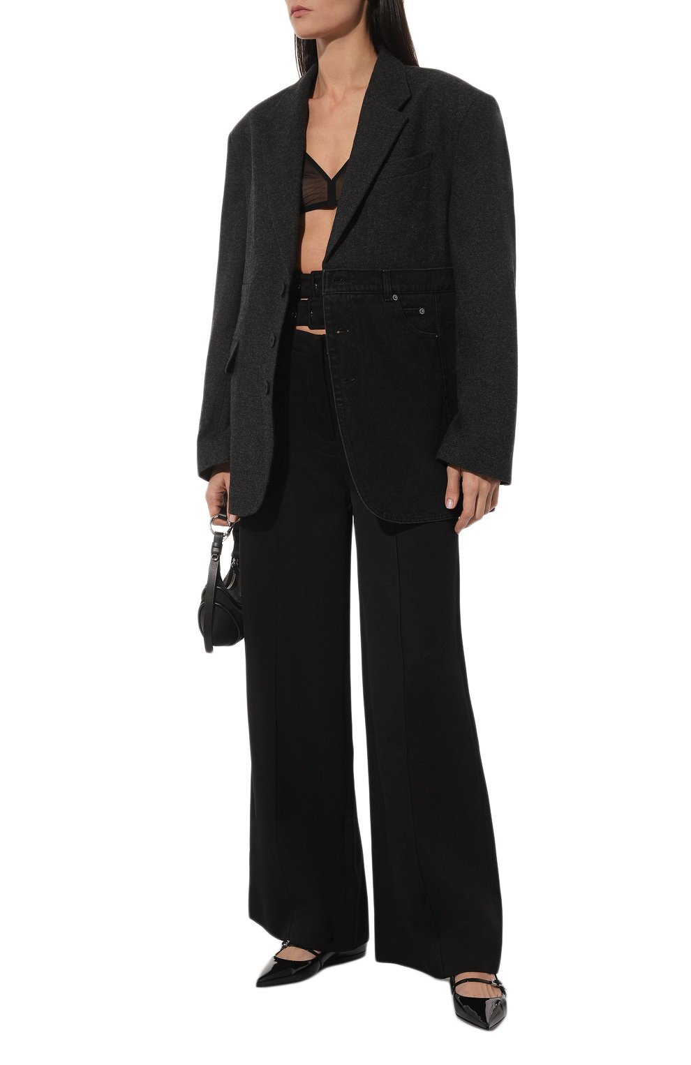 Хлопковый жакет RED SEPTEMBER темно-серого цвета по цене 49000 руб., арт. 924.01.54.02, фото 2 Хлопковый жакет RED SEPTEMBER, арт. 924.01.54.02, фото 2