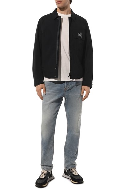 Хлопковая футболка C.P. COMPANY, арт. 14CMTS046A-005100W, фото 2