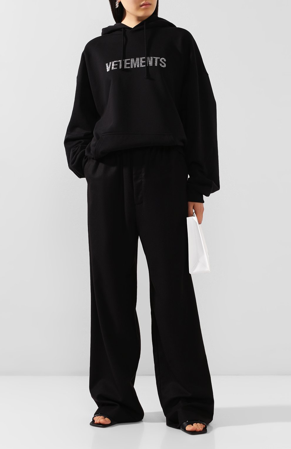 Хлопковое худи VETEMENTS, арт. UAH21TR633 1606/W, фото 2