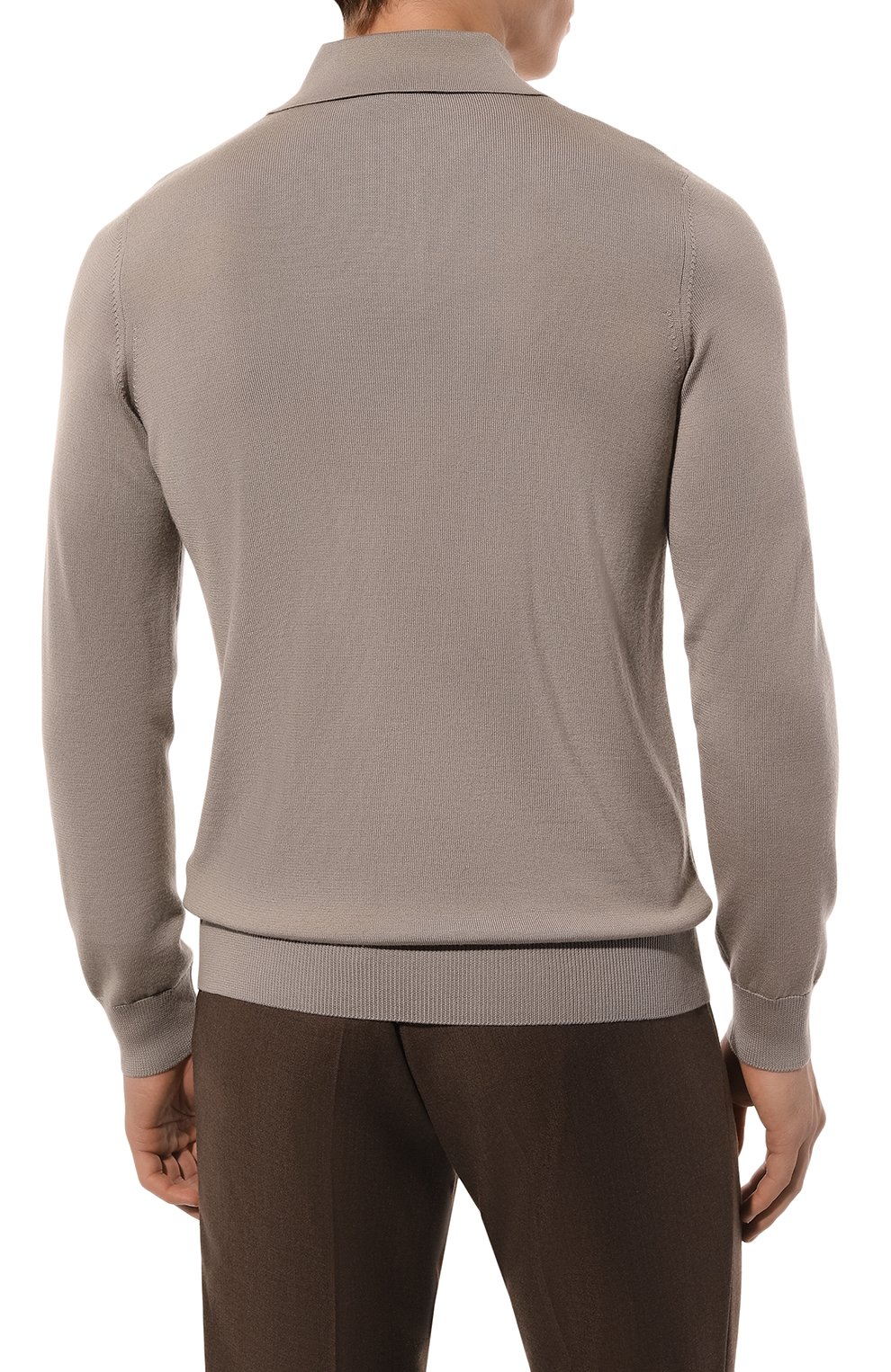 Поло из шерсти и шелка ZILLI, арт. KBP001M0230VCRS00, фото 4