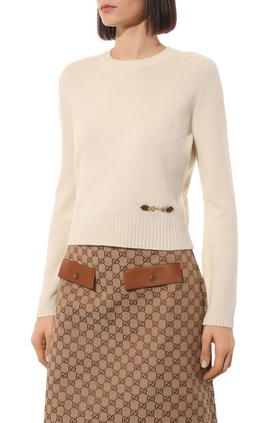 Кашемировый пуловер GUCCI, арт. 628413 XKBH9, фото 3