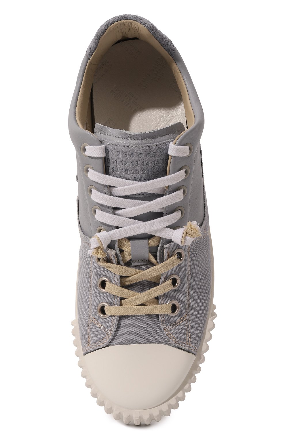 Комбинированные кеды evolution MAISON MARGIELA, арт. S57WS0391/P5063, фото 6