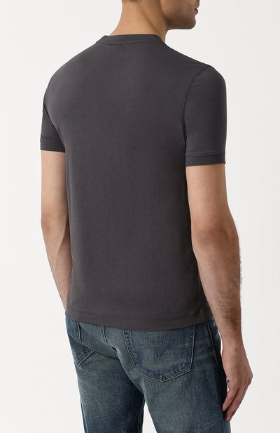 Футболка из вискозы EMPORIO ARMANI, арт. 8N1M8A/1JCDZ, фото 4